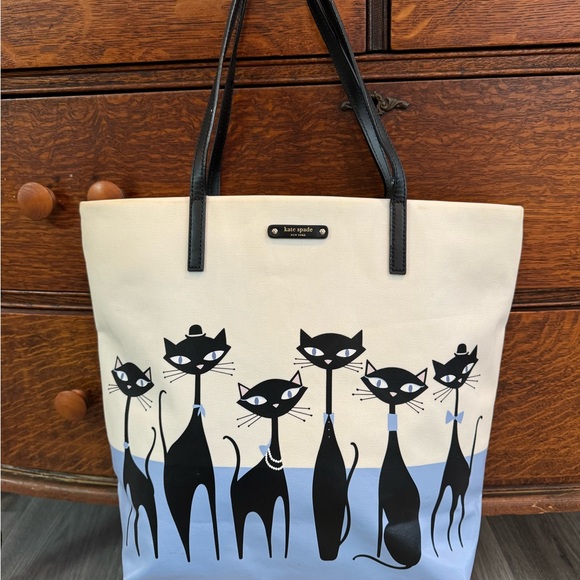 kate spade Handbags - Kate Spade Jazz Things Up Gia Cat Tote